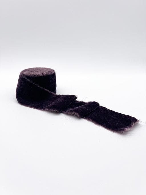 Dark Purple velvet ribbon