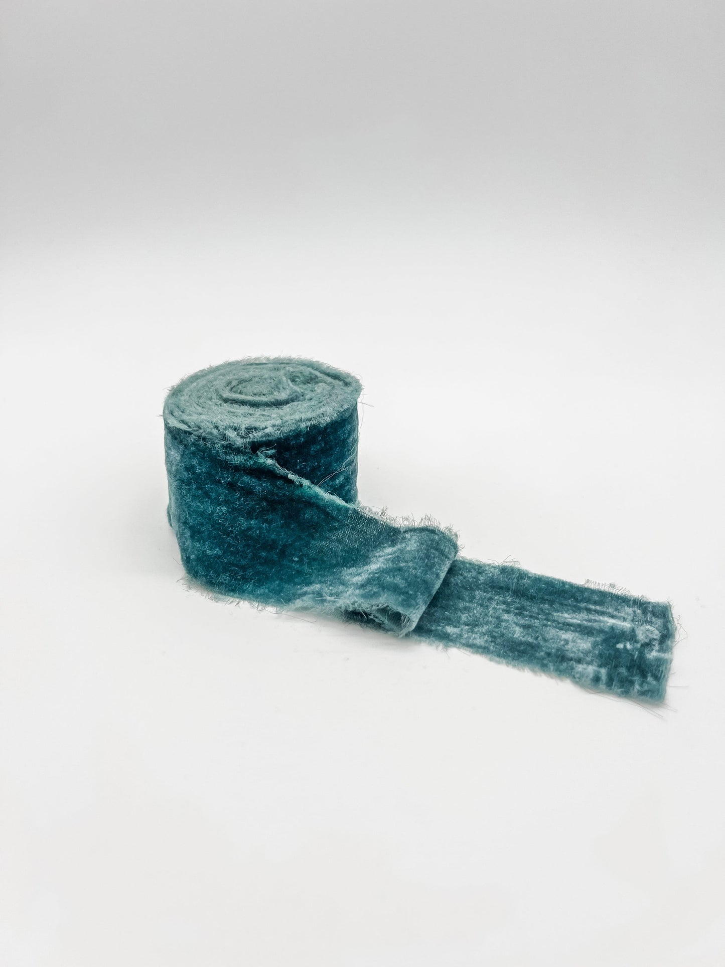 2" Velvet Ribbon - Raw Edge