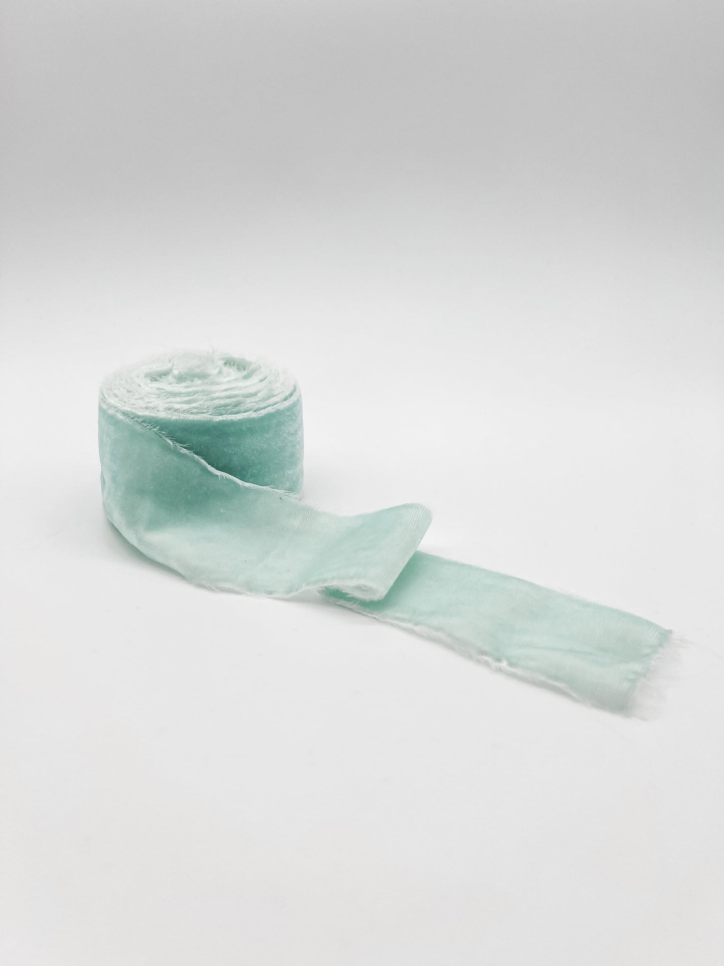 2" Velvet Ribbon - Raw Edge