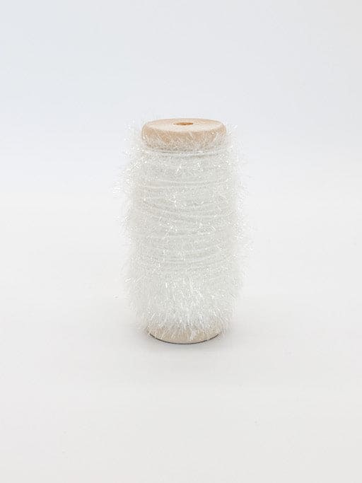 white tinsel