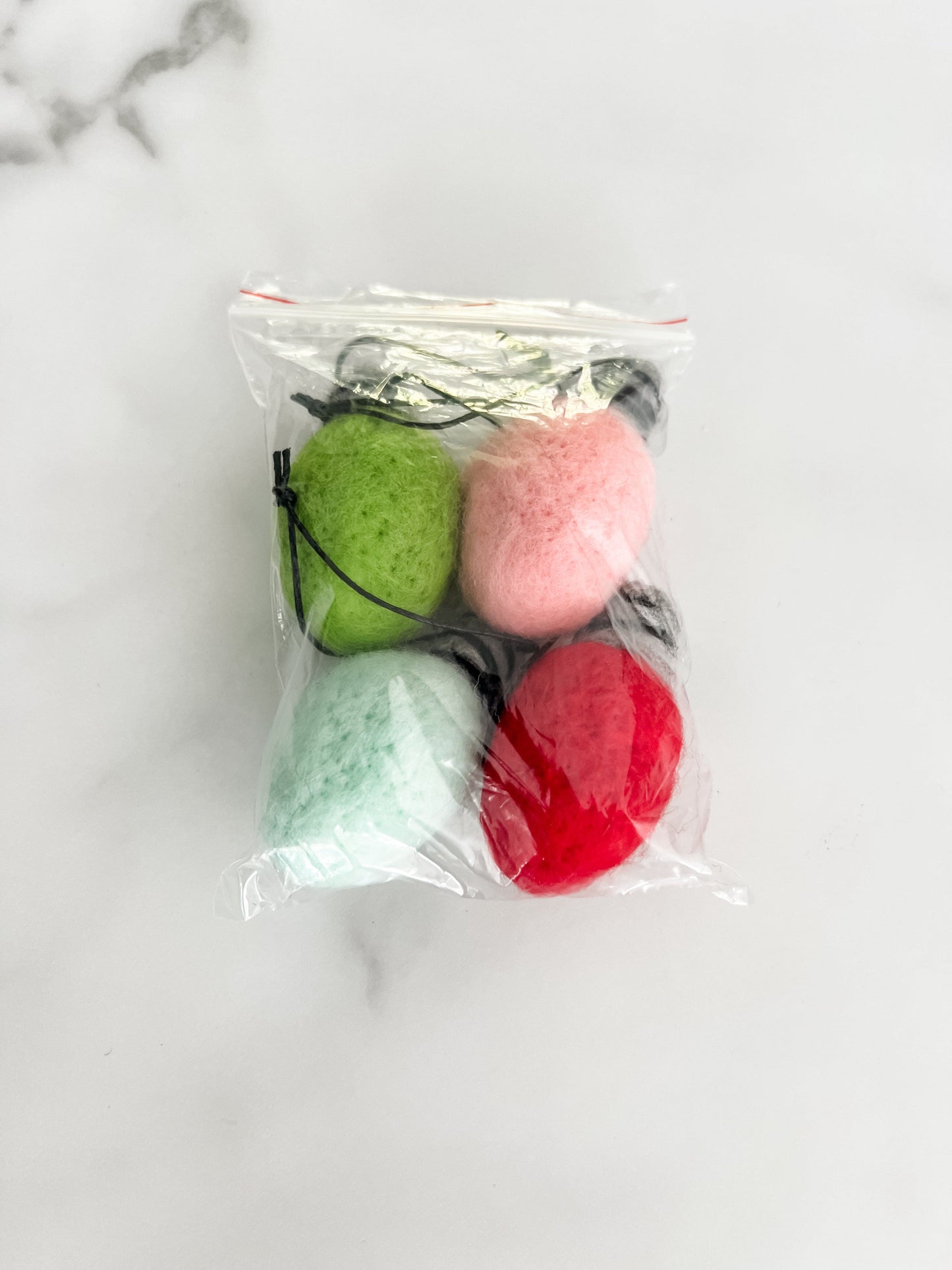 Felt Bulbs - Set of 4