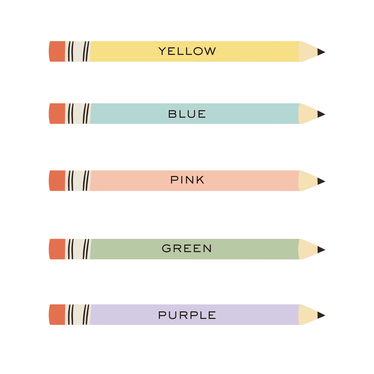 Small Personalized Custom Teacher Notepad - Pencil Design