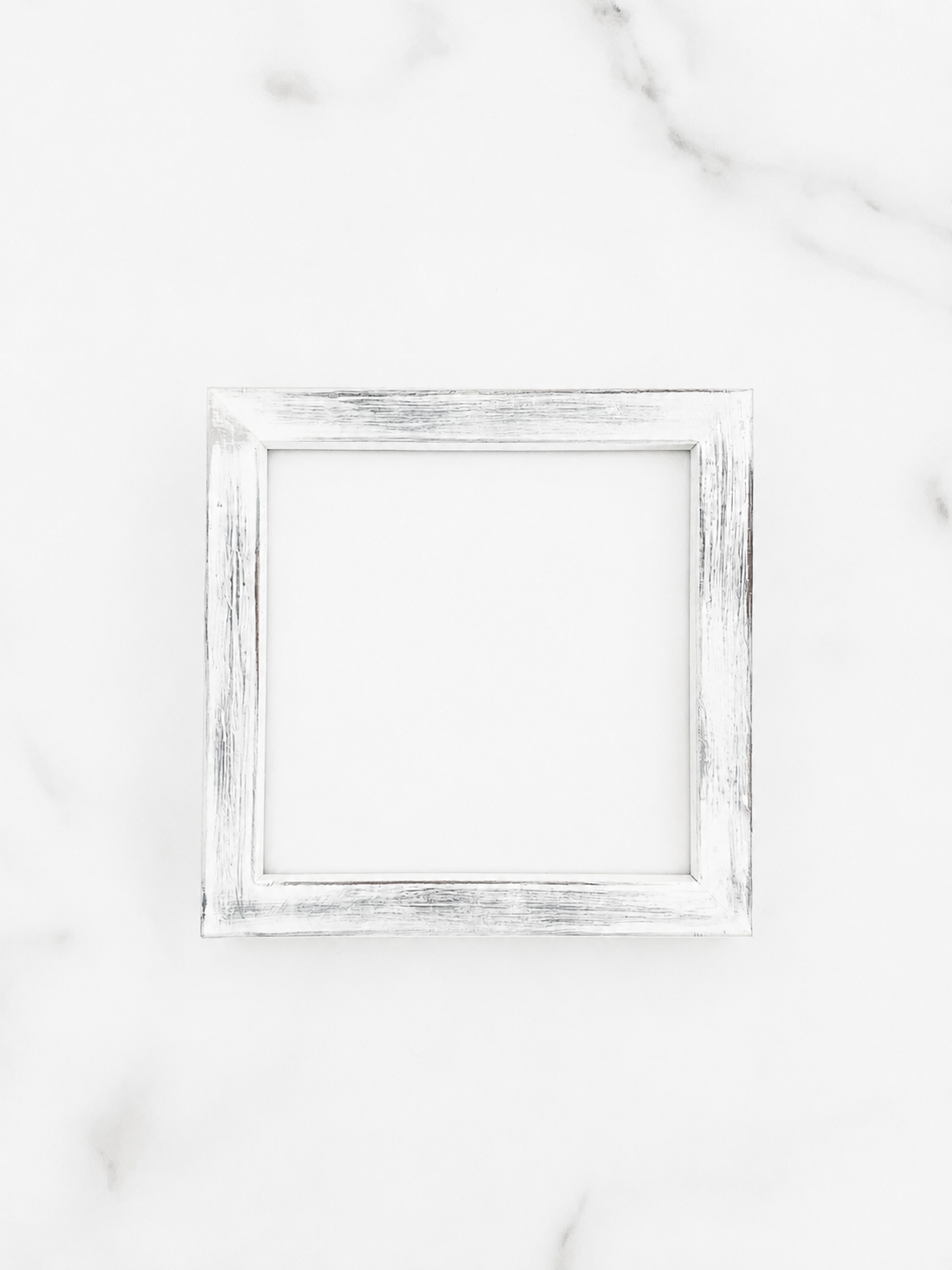 Distressed White Pine Frames - 4 Sizes