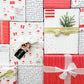 Red Striped Wrapping Paper - Single Roll