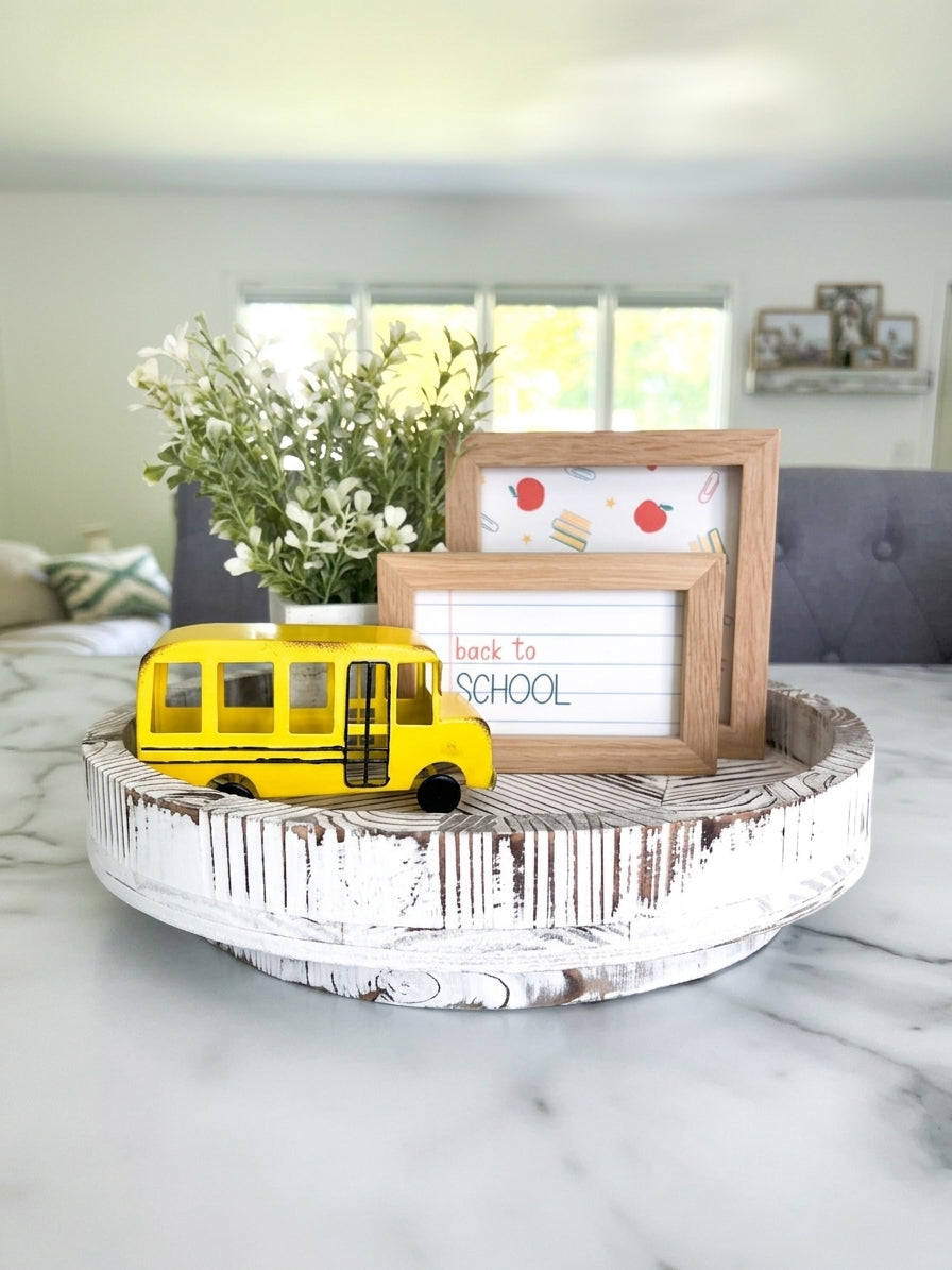 Back To School Inserts - Set of 4