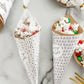 Christmas Snack Cones - Set of 12