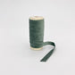 Thin Chirstmas Green Velvet Ribbon