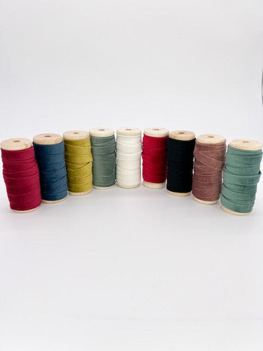 colored thin velvet yarn