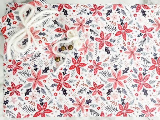 Floral wrapping paper