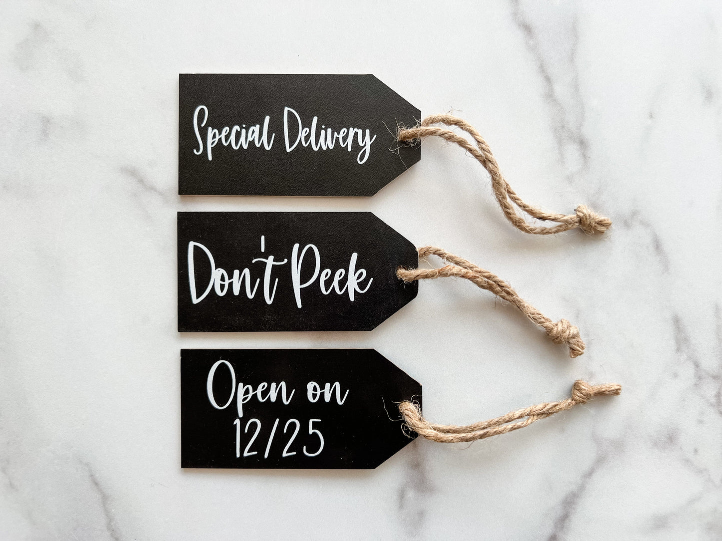 Chalkboard Tags - Set of 3