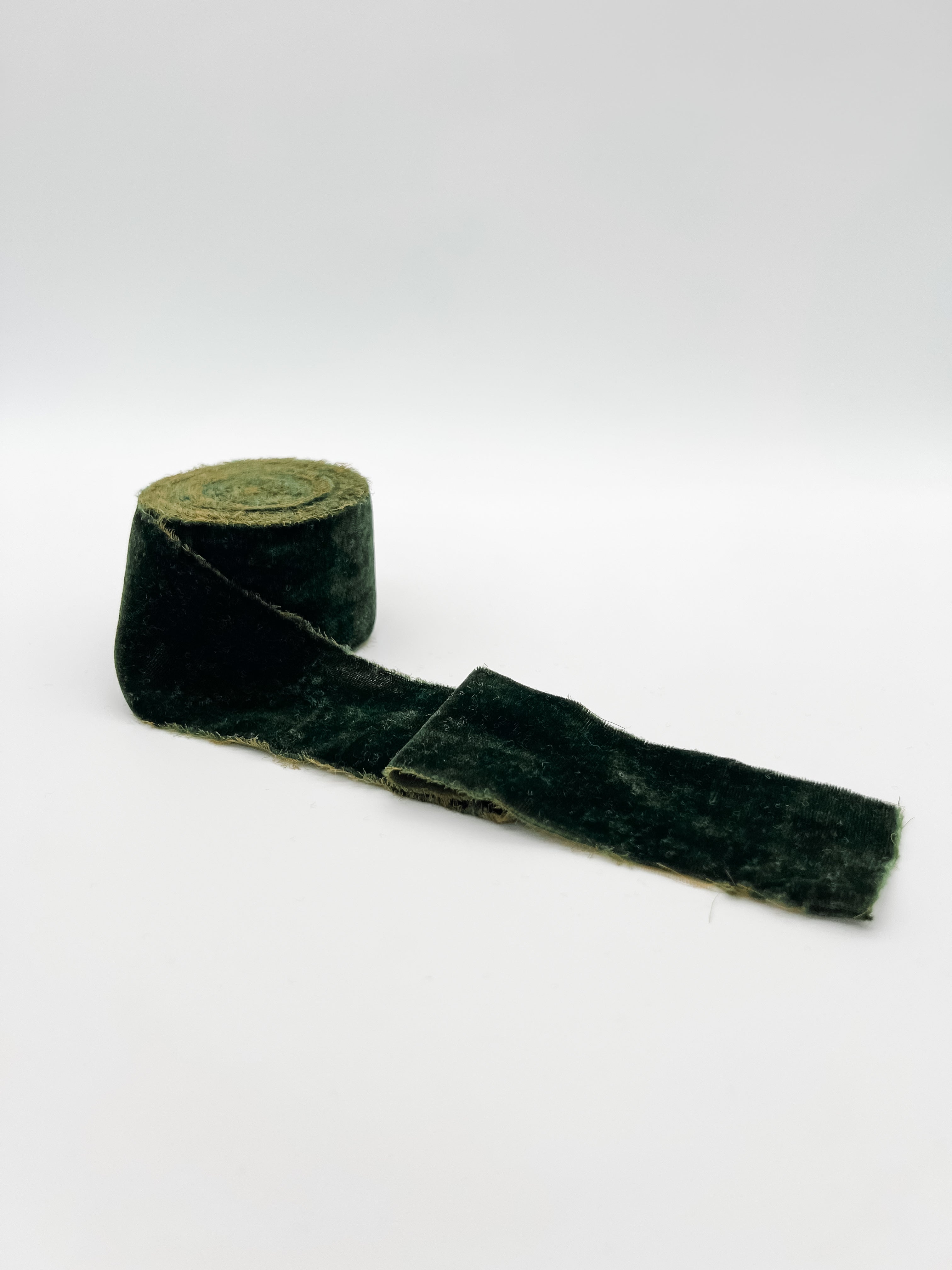 2" Velvet Ribbon - Raw Edge