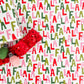 Colorful FA LA LA Wrapping Paper - Single Roll