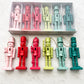 Wooden Nutcrackers - Set of 6