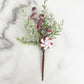 Peppermint Greenery Sprigs - Set of 5