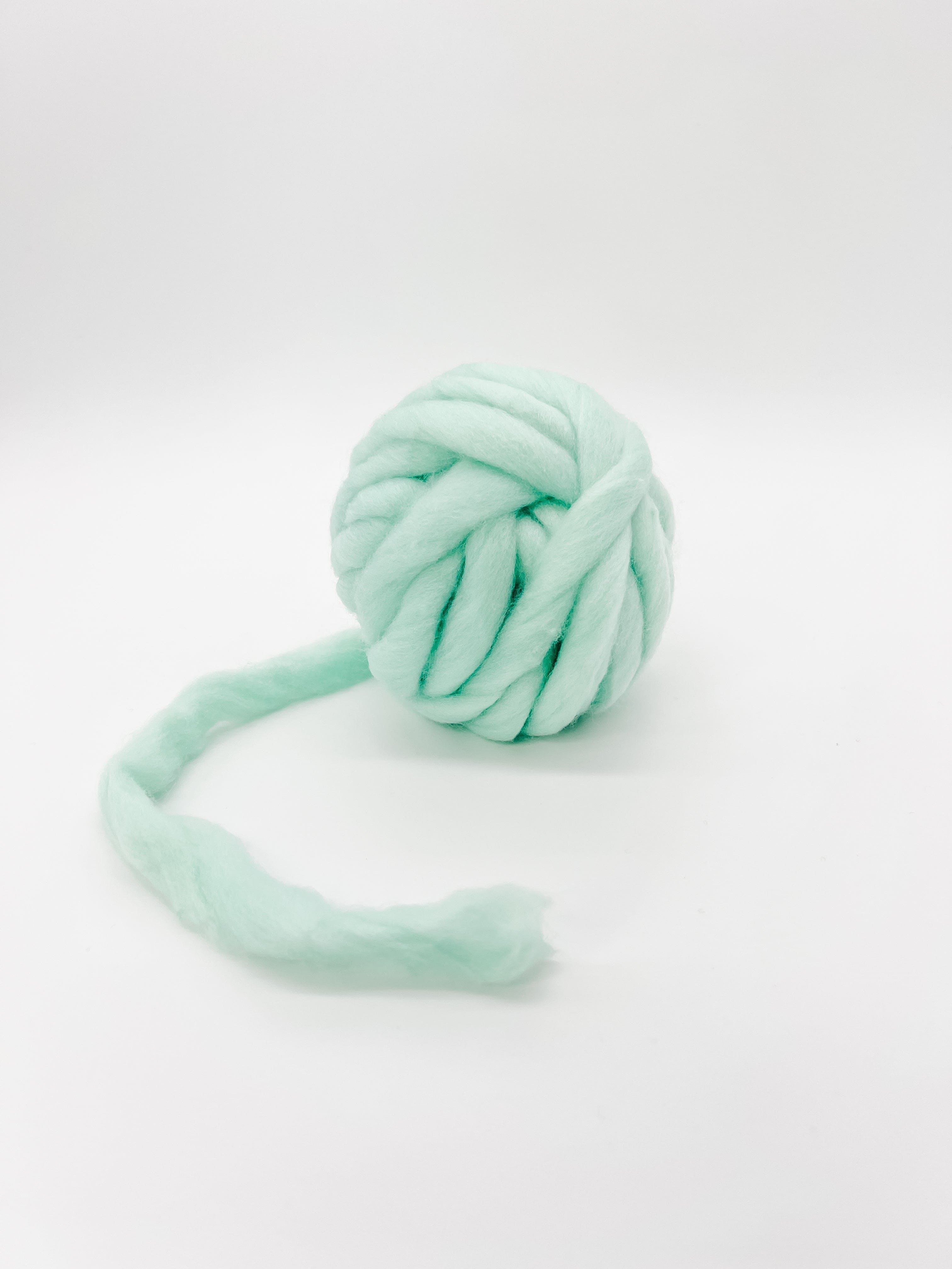 Light Mint Merino Wool Yarn
