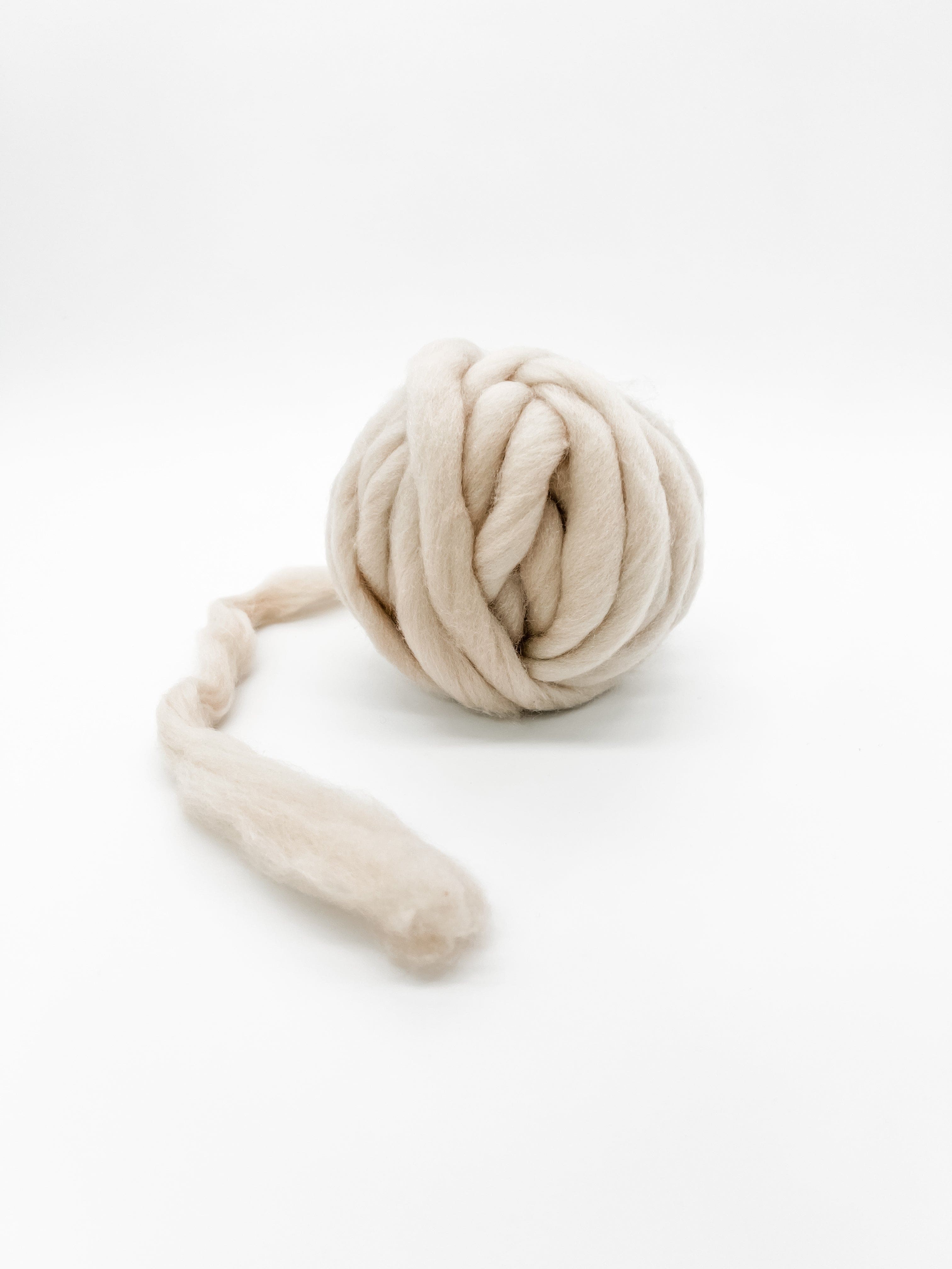 Tan Merino Wool Yarn