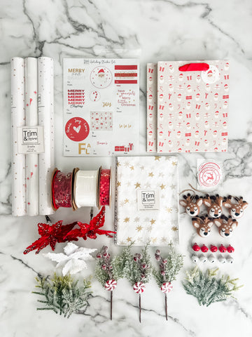 2026 Deluxe Holiday Wrapping Kit - Santa