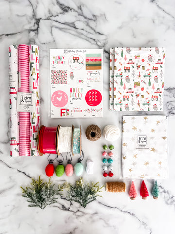 2026 Deluxe Holiday Wrapping Kit - Jolly