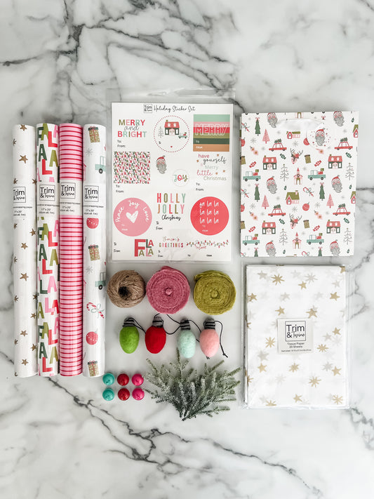 2025 Holiday Wrapping Kit - Jolly