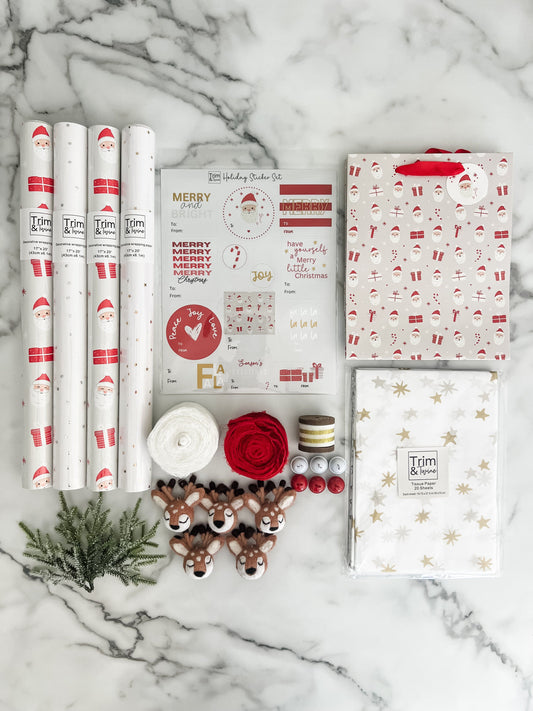 2025 Holiday Wrapping Kit - Santa