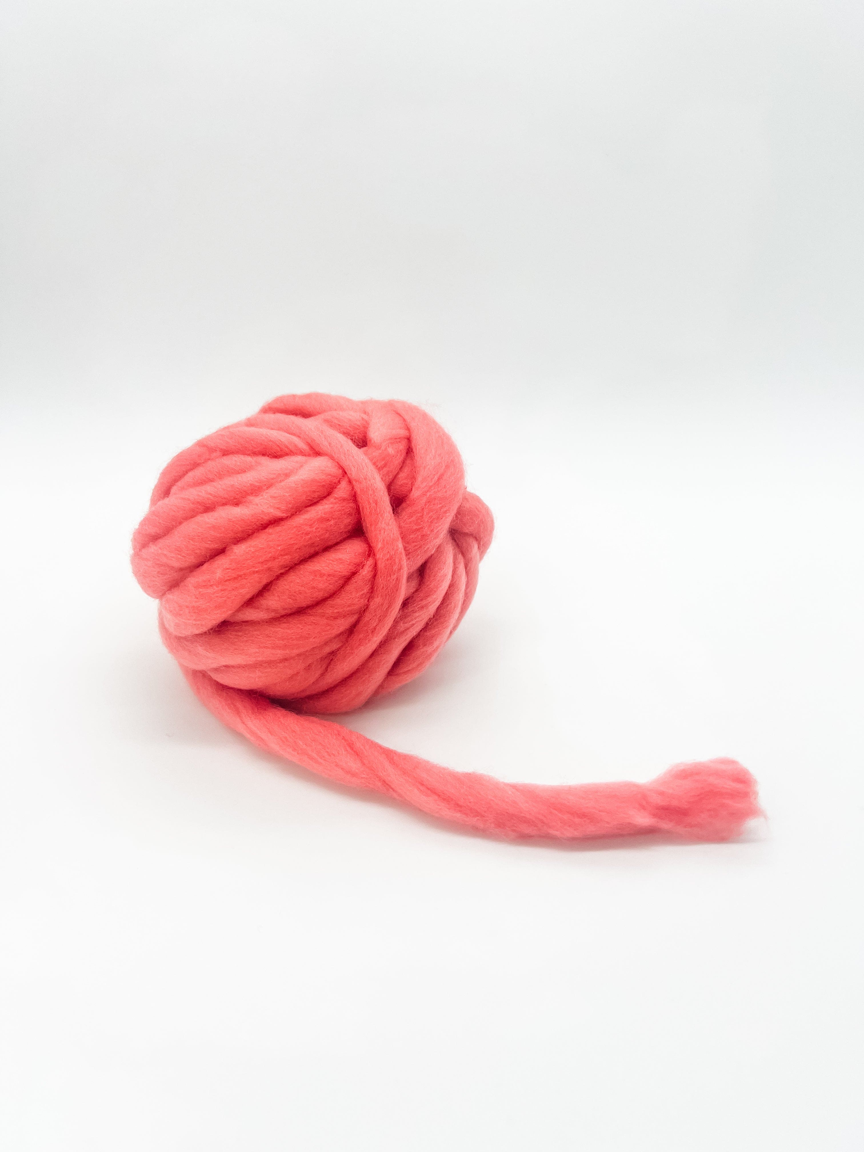 Coral Merino Wool Yarn