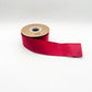 2" Velvety Smooth Wired Ribbon  - Red