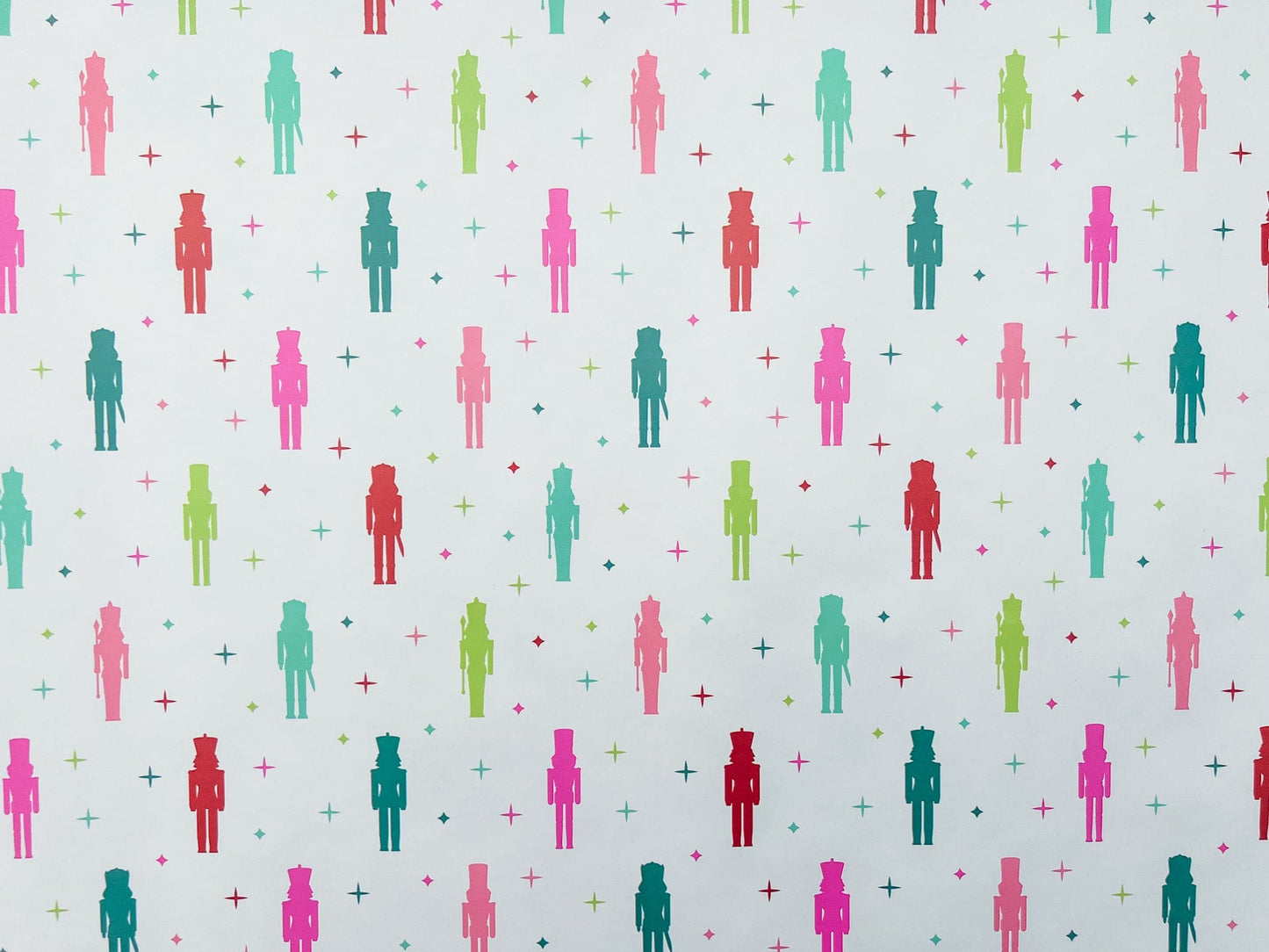 Colorful Nutcracker Wrapping Paper - Single Roll