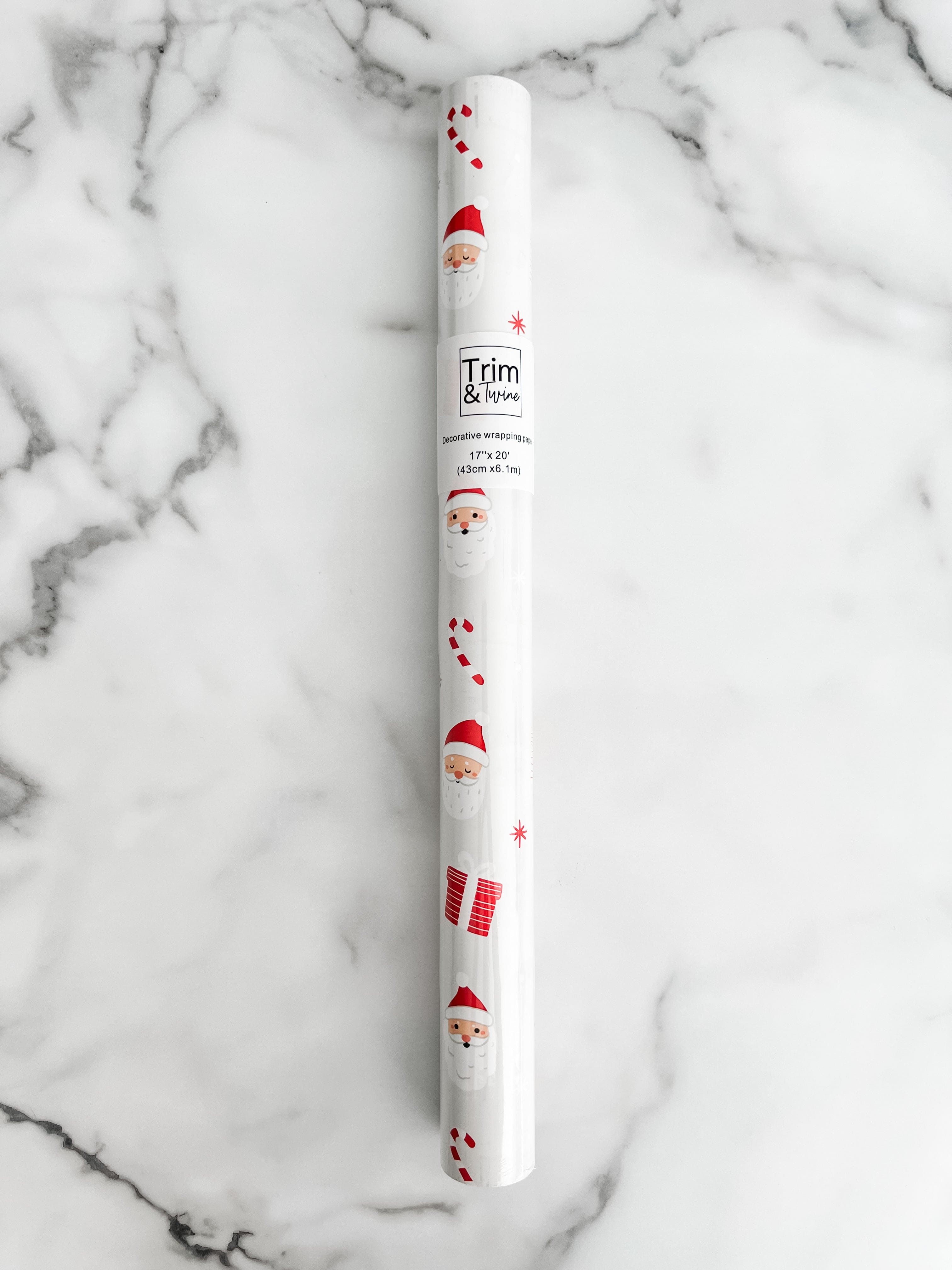 Santa Wrapping Paper - Single Roll