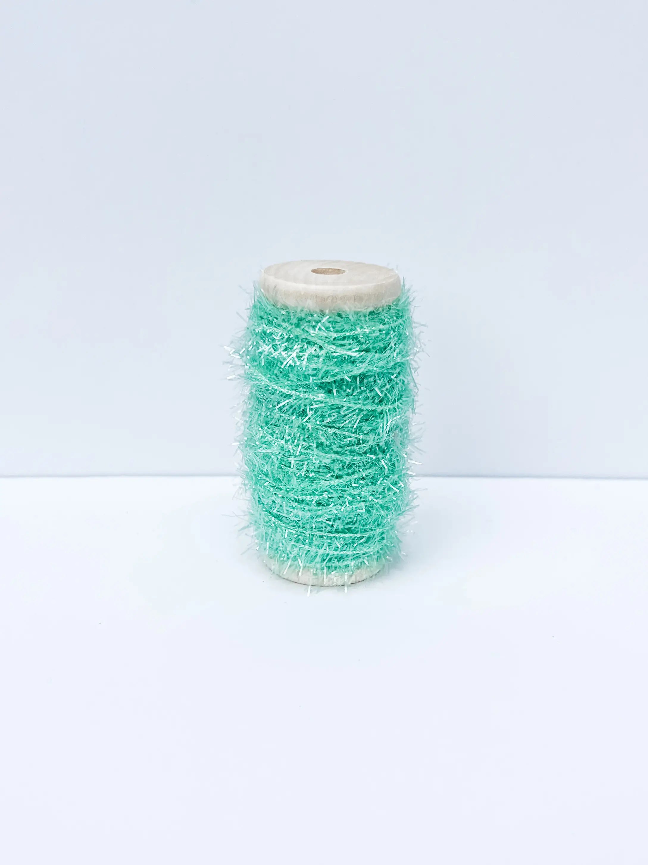 mint green tinsel