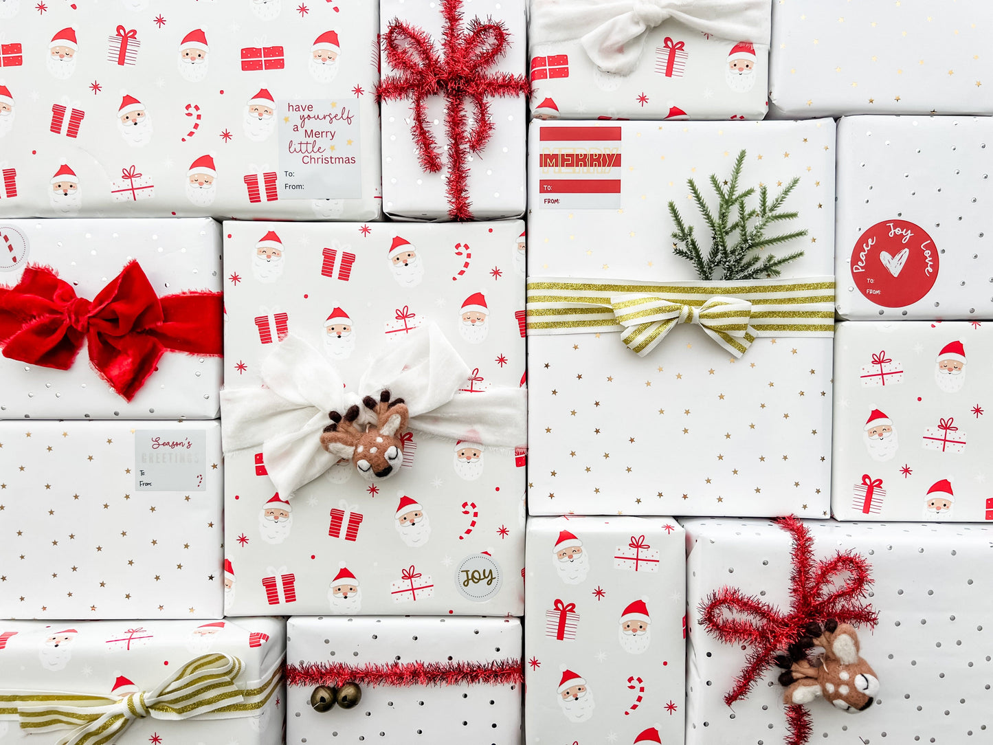 2025 Holiday Wrapping Kit - Santa