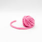 pink yarn ball