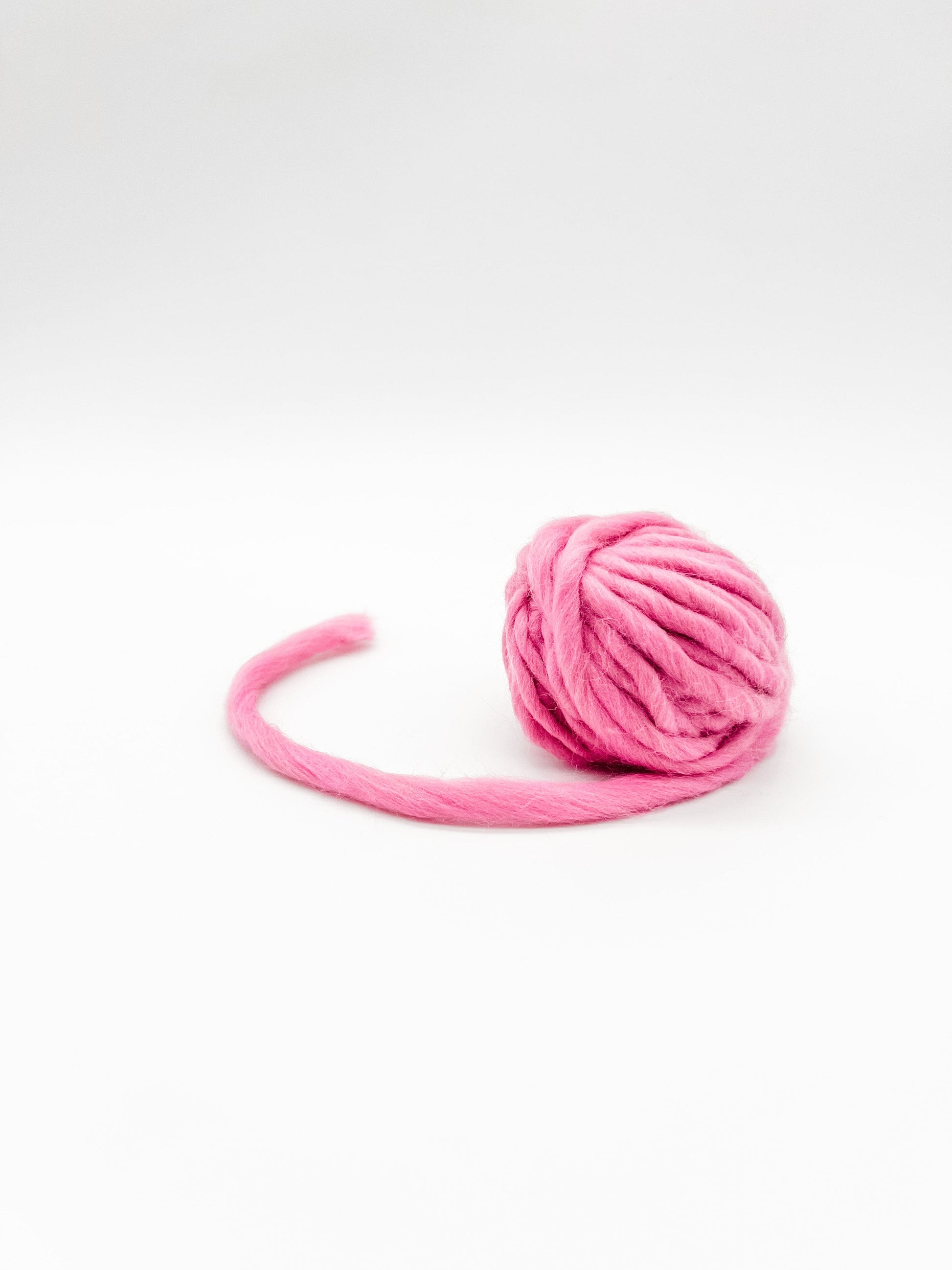 pink yarn ball