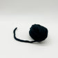 black yarn ball