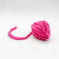 pink yarn ball