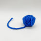 Blue wool yarn