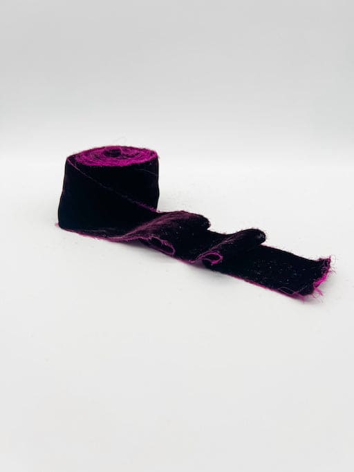 purple velvet ribbon