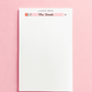 Personalized Custom Teacher Notepad - Pencil Design - No Lines