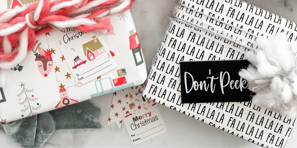 FA LA LA Christmas Wrapping Paper - Single Roll