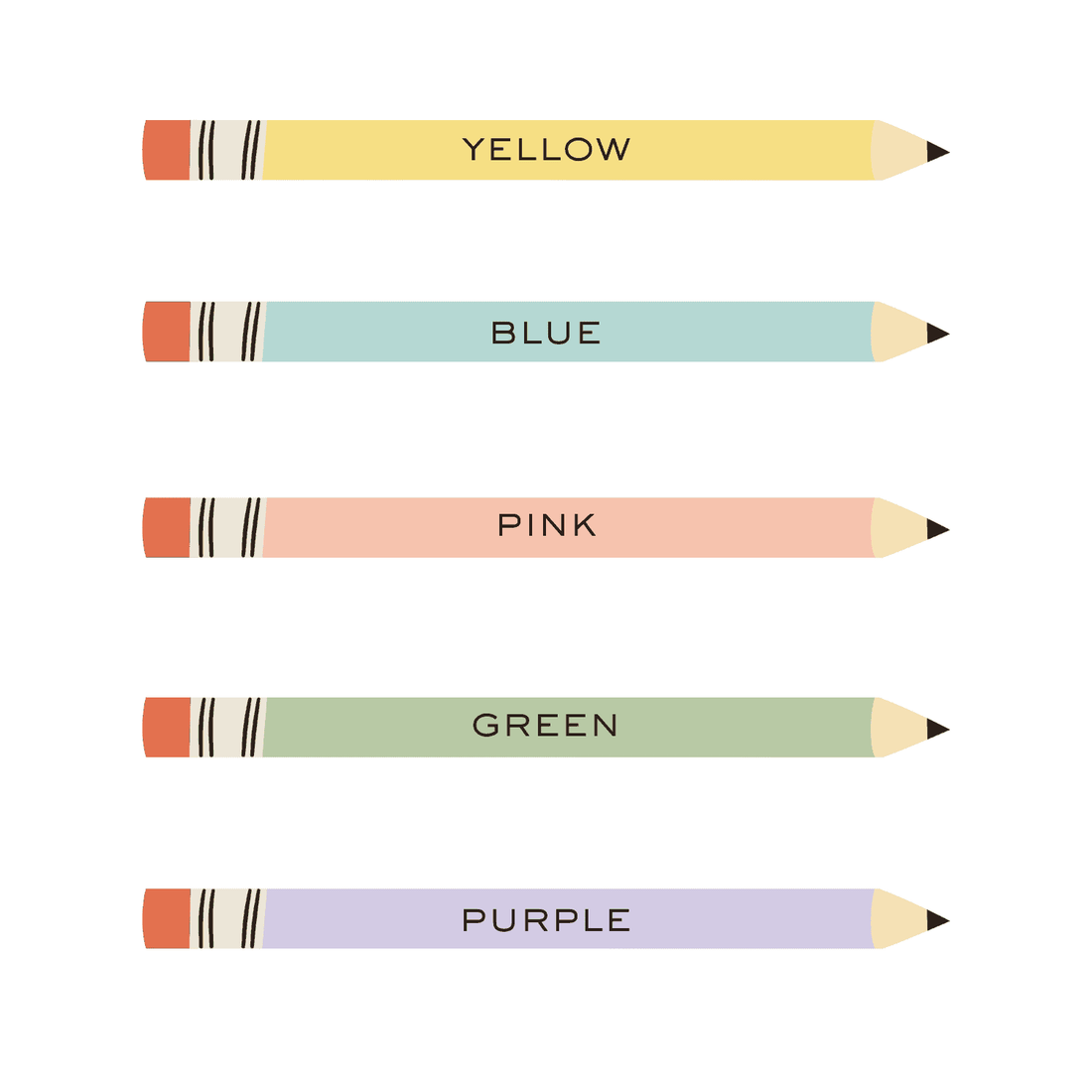 Personalized teacher notepad with a pencil